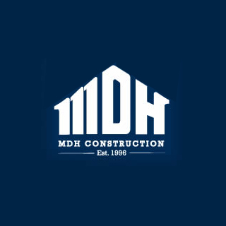 MDH home construction logo